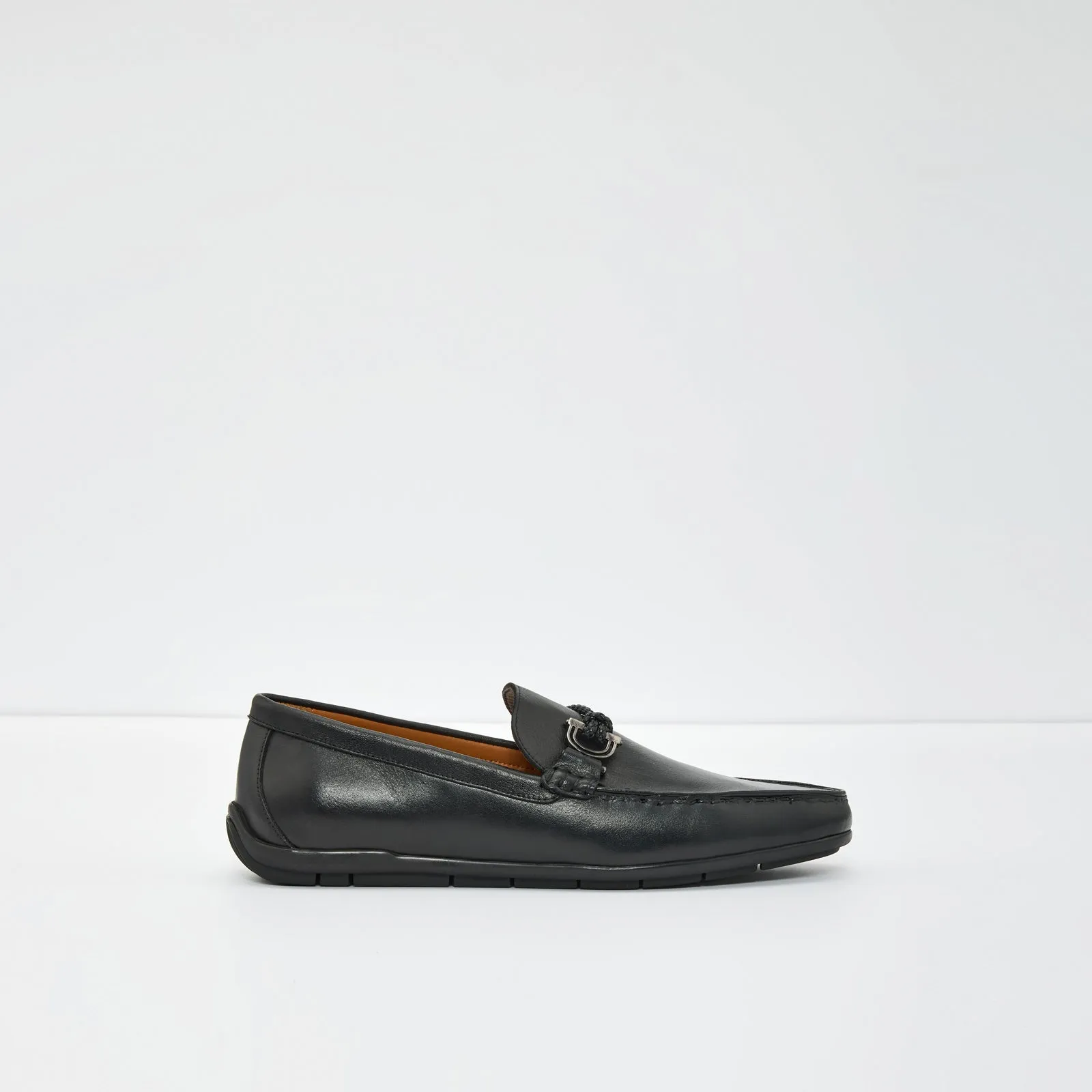 LEANGELO-TR Erkek Siyah Loafer