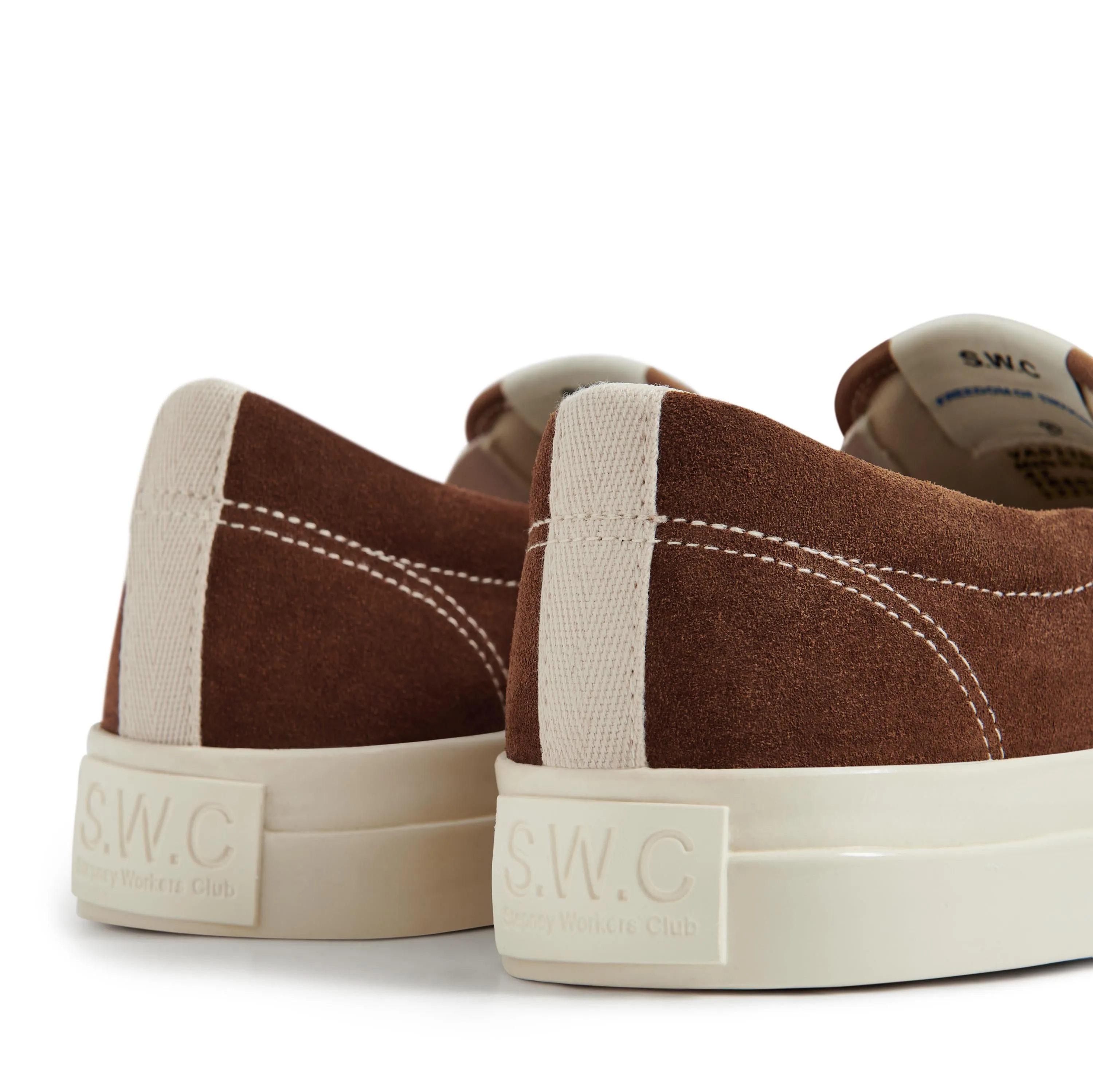 LISTER OPTICAL SUEDE BROWN