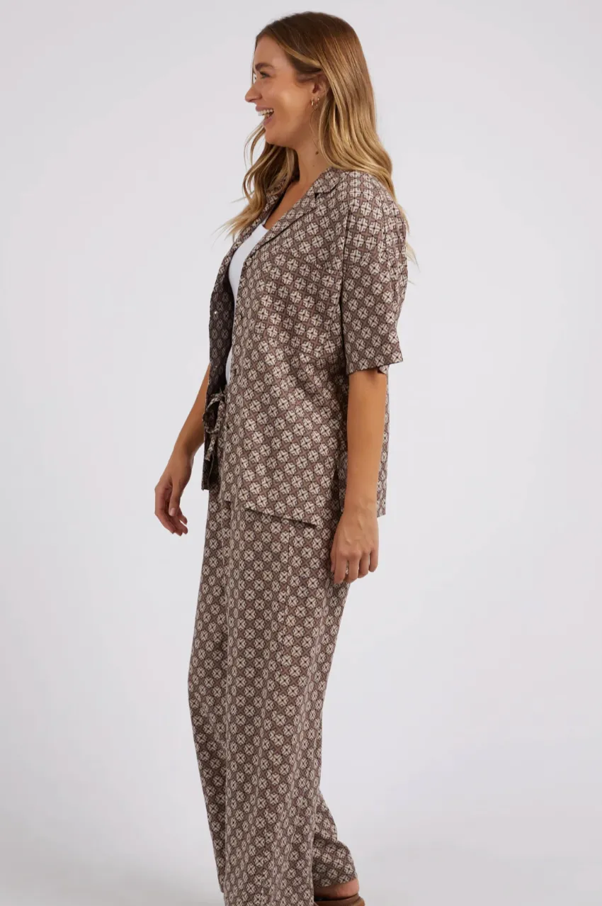 Lui Geo Shirt - Geo Print