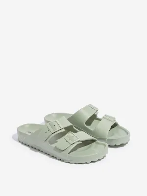 LUNA BLU Green Double Band Flip-Flop