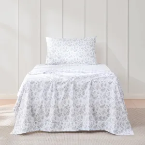 Lush Decor Suzette Sheet Set 4 Piece Set Twin Pink - Floral Sheets - Flower Bed Sheets - Kids Bedding - Cottage Decor