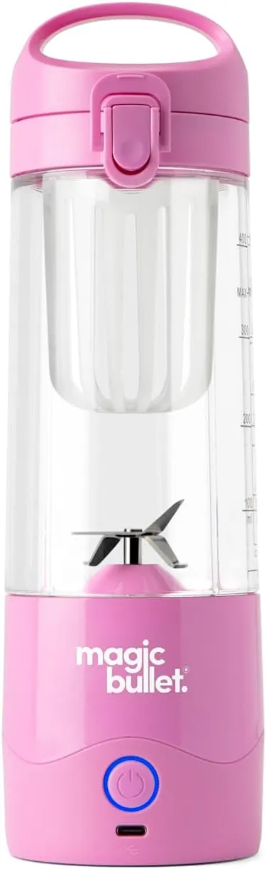 magic bullet Portable Blender MBPB50100FP Flamingo Pink