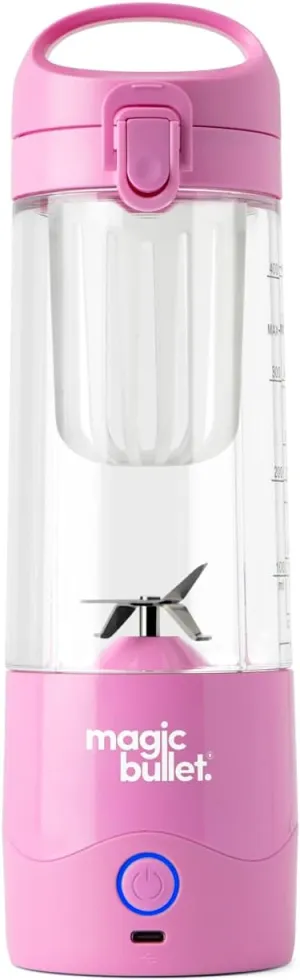 magic bullet Portable Blender MBPB50100FP Flamingo Pink
