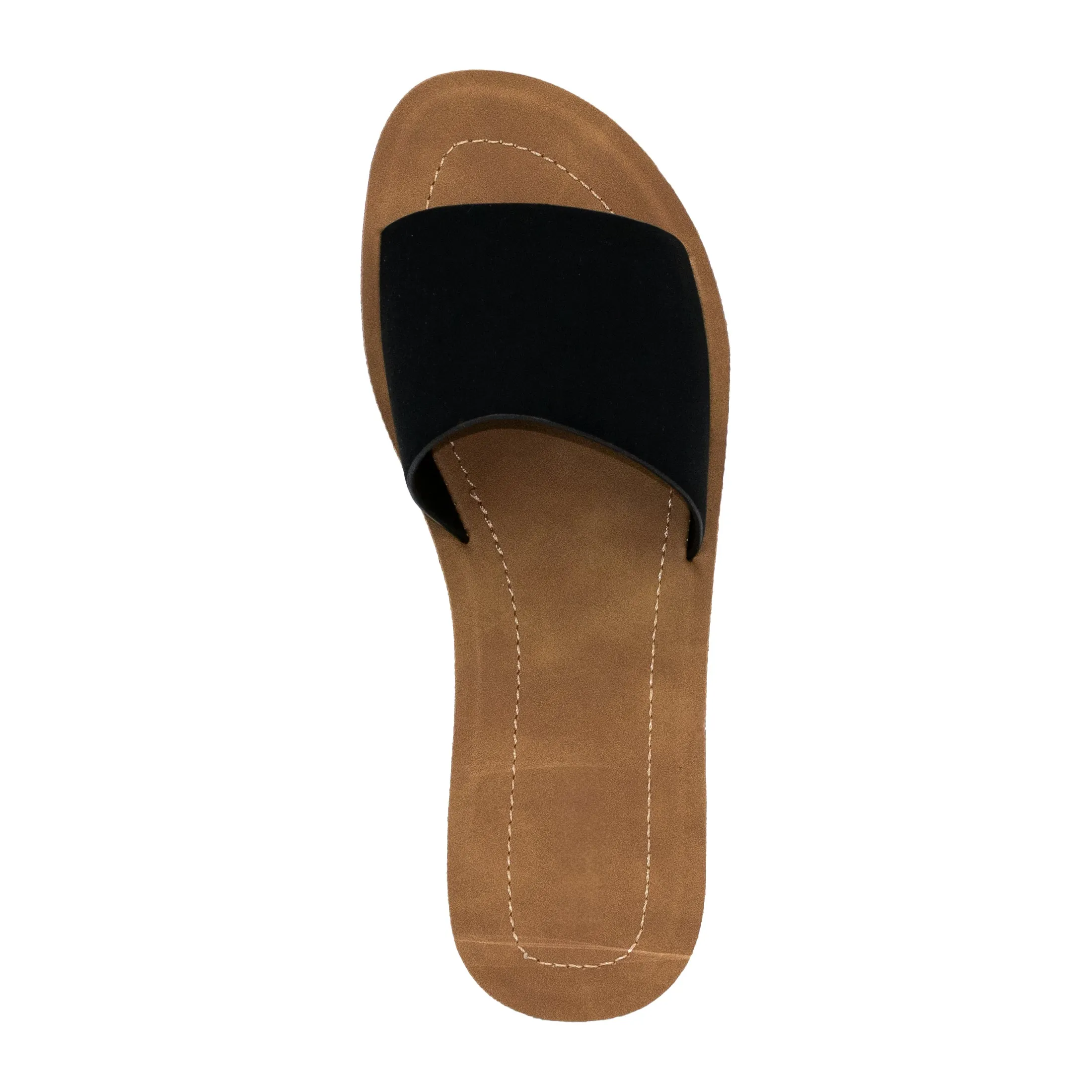 Maia -  Women's Comfort Flat Sandals, Non-Slip Flip Flops Padded Insole & Open Round Toe, Perfect for Relaxed Summer Days or Casual Outings
