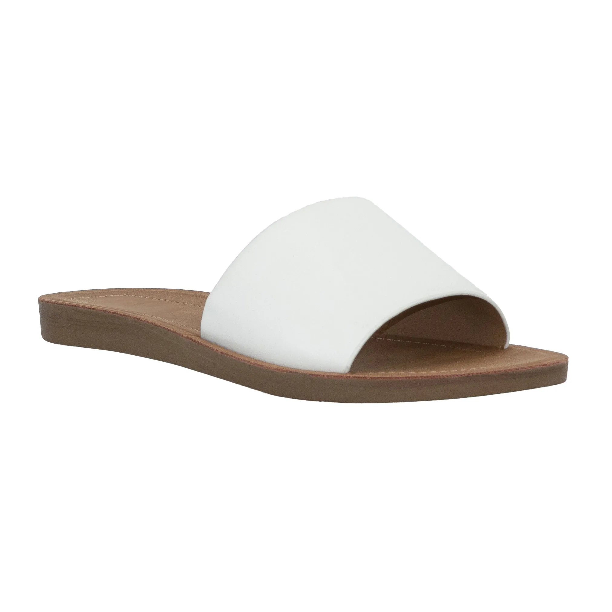 Maia -  Women's Comfort Flat Sandals, Non-Slip Flip Flops Padded Insole & Open Round Toe, Perfect for Relaxed Summer Days or Casual Outings