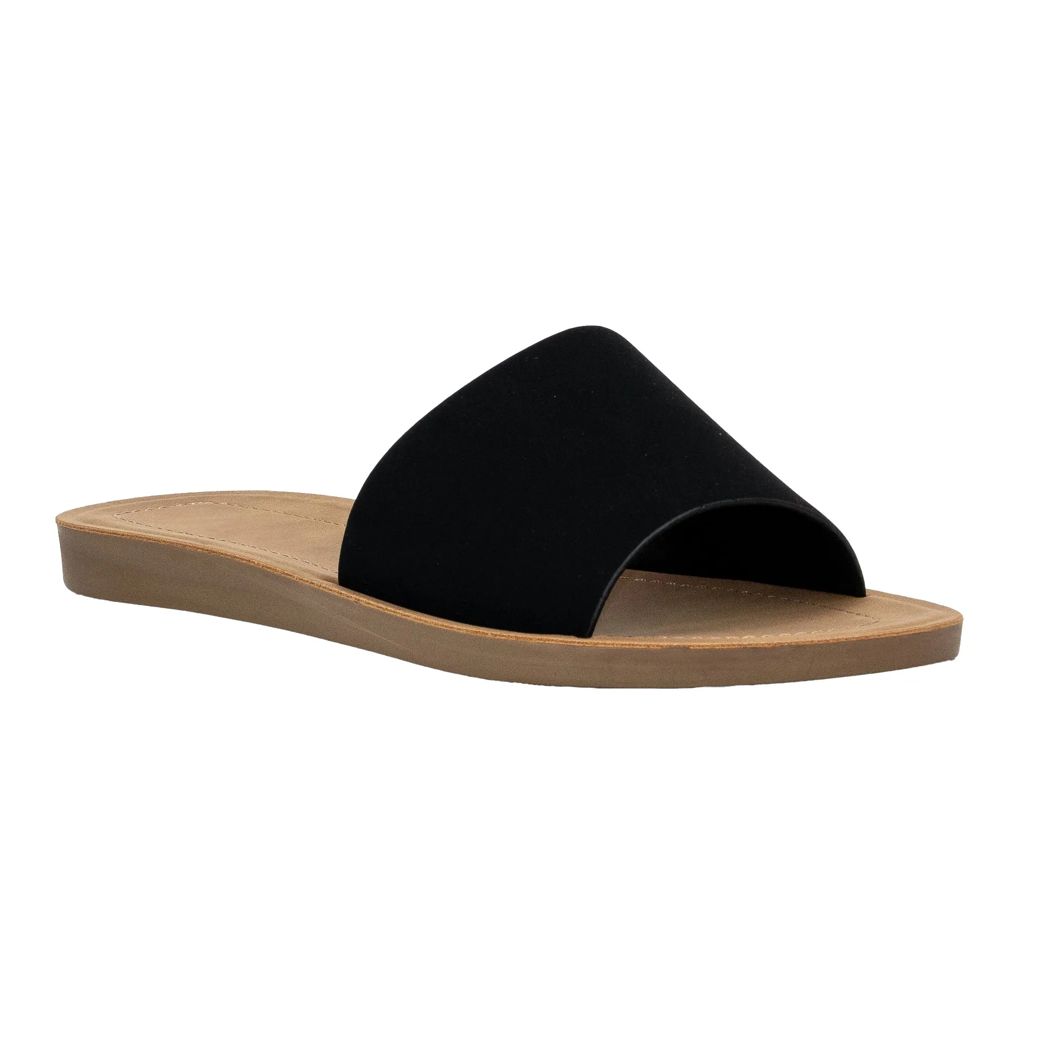 Maia -  Women's Comfort Flat Sandals, Non-Slip Flip Flops Padded Insole & Open Round Toe, Perfect for Relaxed Summer Days or Casual Outings