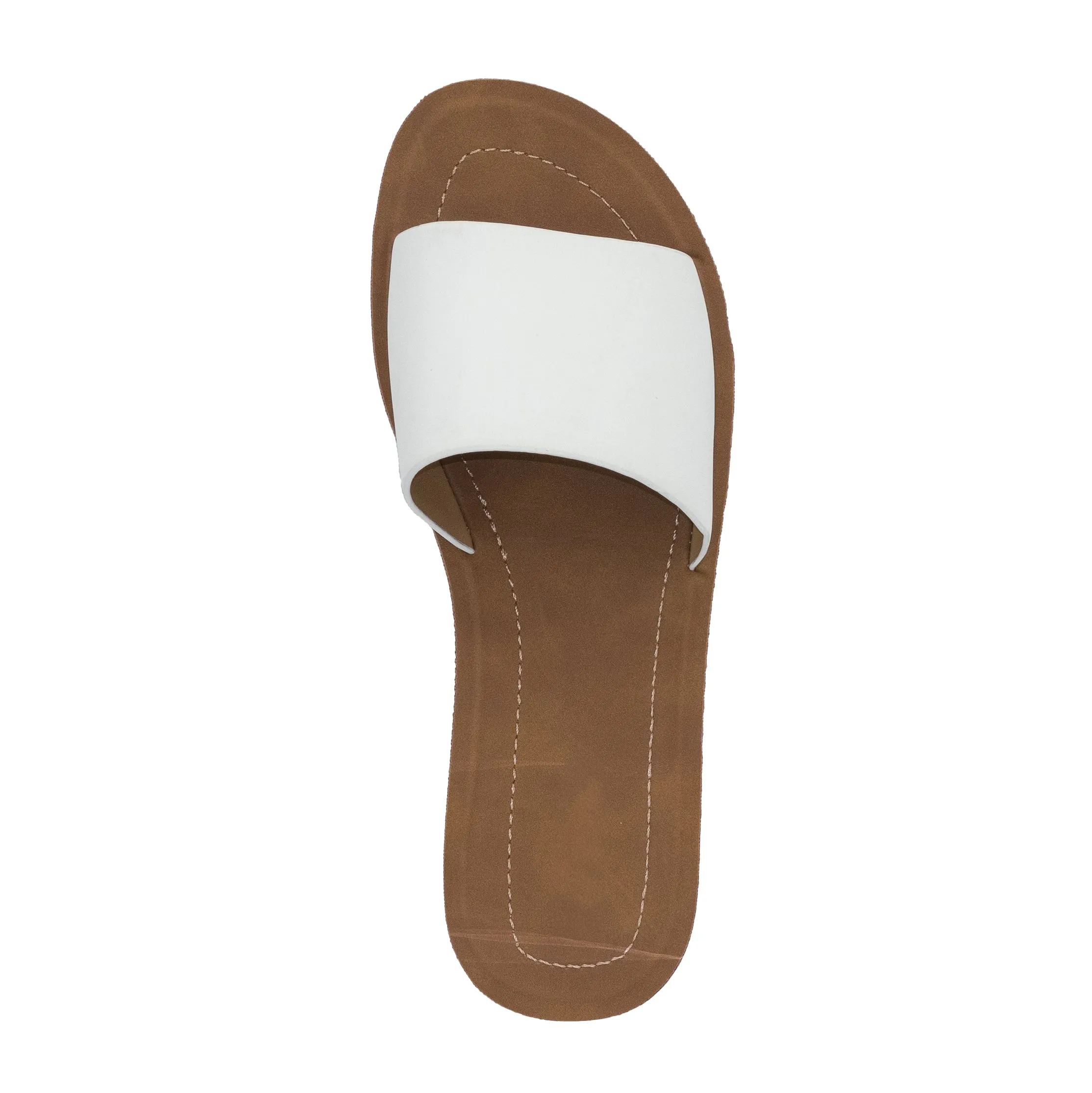 Maia -  Women's Comfort Flat Sandals, Non-Slip Flip Flops Padded Insole & Open Round Toe, Perfect for Relaxed Summer Days or Casual Outings