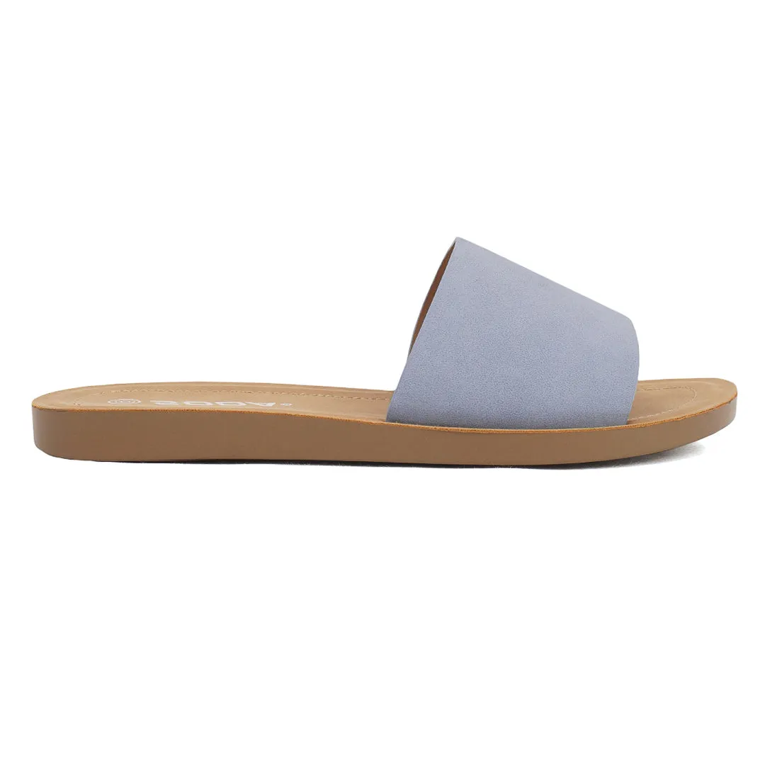 Maia -  Women's Comfort Flat Sandals, Non-Slip Flip Flops Padded Insole & Open Round Toe, Perfect for Relaxed Summer Days or Casual Outings