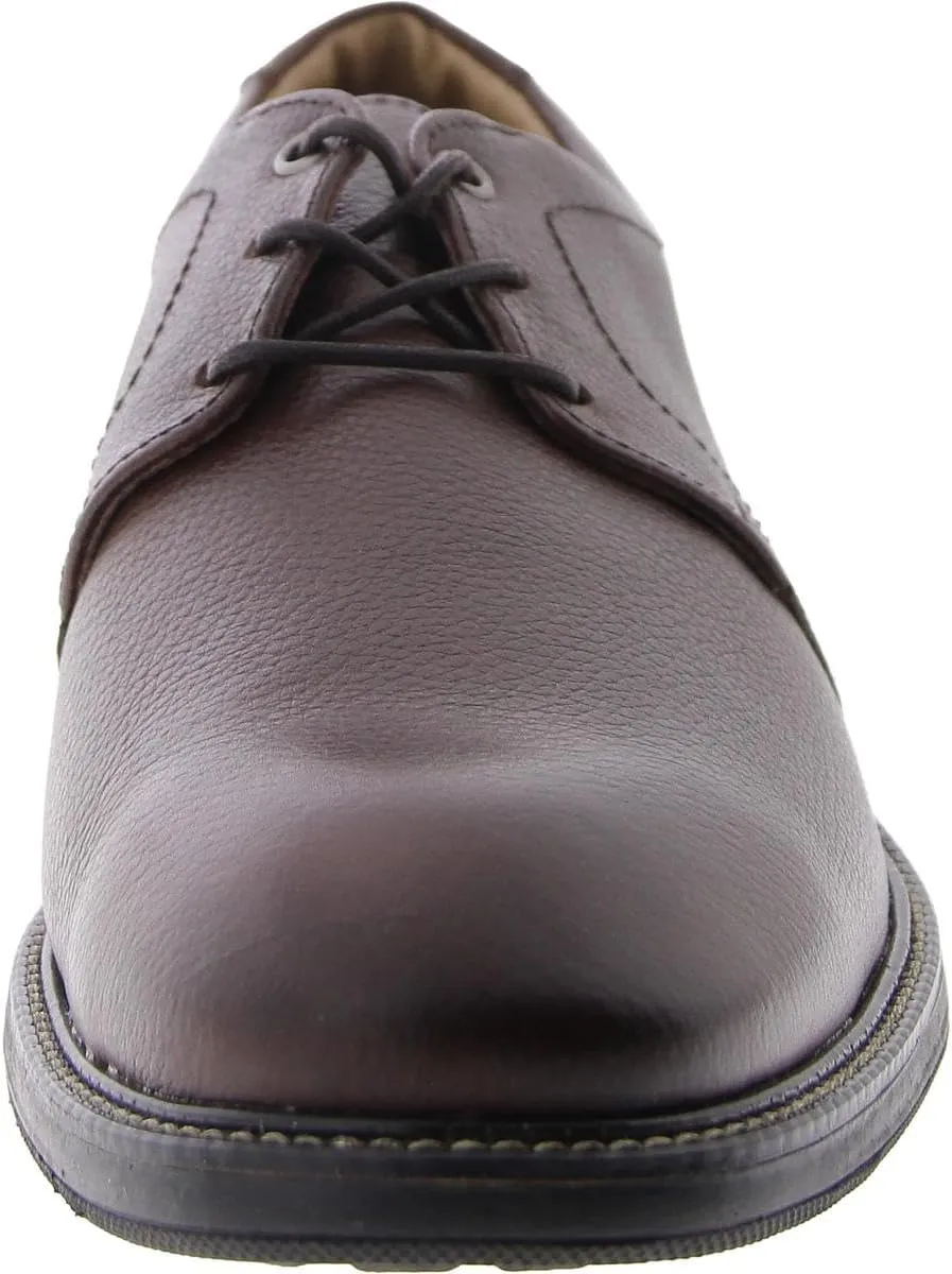 Marc Joseph New York Mens Casual Comfortable Genuine Leather Classic Perforated Modern Formal Oxford Dress Business Derby Lace Up Plain Toe Men Shoes