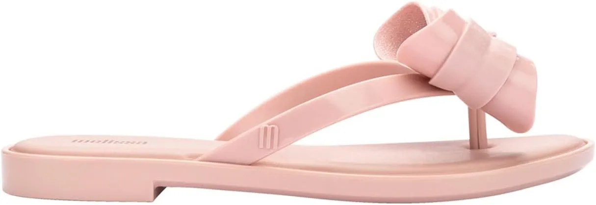 Melissa Slim V Women's Flip Flops- Jelly Flip Flops for Women, Slip on Women's Sandals, Women's Summer Fashion, Adult Jellies