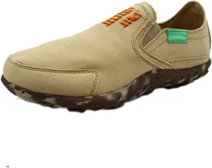 Men's Casual Canvas Slip on Loafers Leisure Flat Boat Shoes