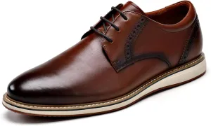 Men's Casual Dress Oxfords Shoes Business Formal Derby Sneakers
