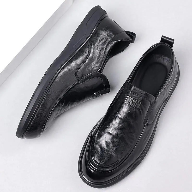 Men's Casual Slip-Ons Loafers Comfort Non-Slip Business Work Dress Shoes Classic Formal Derby Shoes for Men