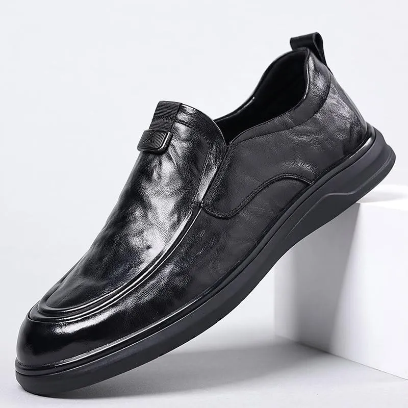 Men's Casual Slip-Ons Loafers Comfort Non-Slip Business Work Dress Shoes Classic Formal Derby Shoes for Men