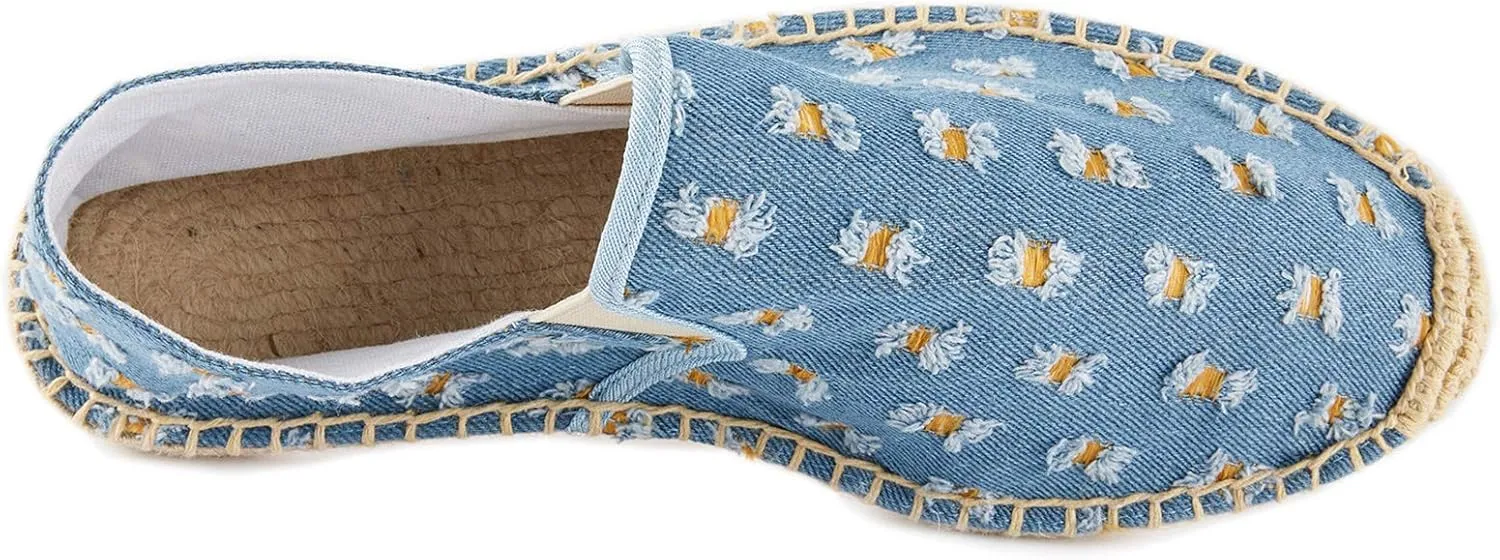 Men's Classic Slip on Flat Espadrilles