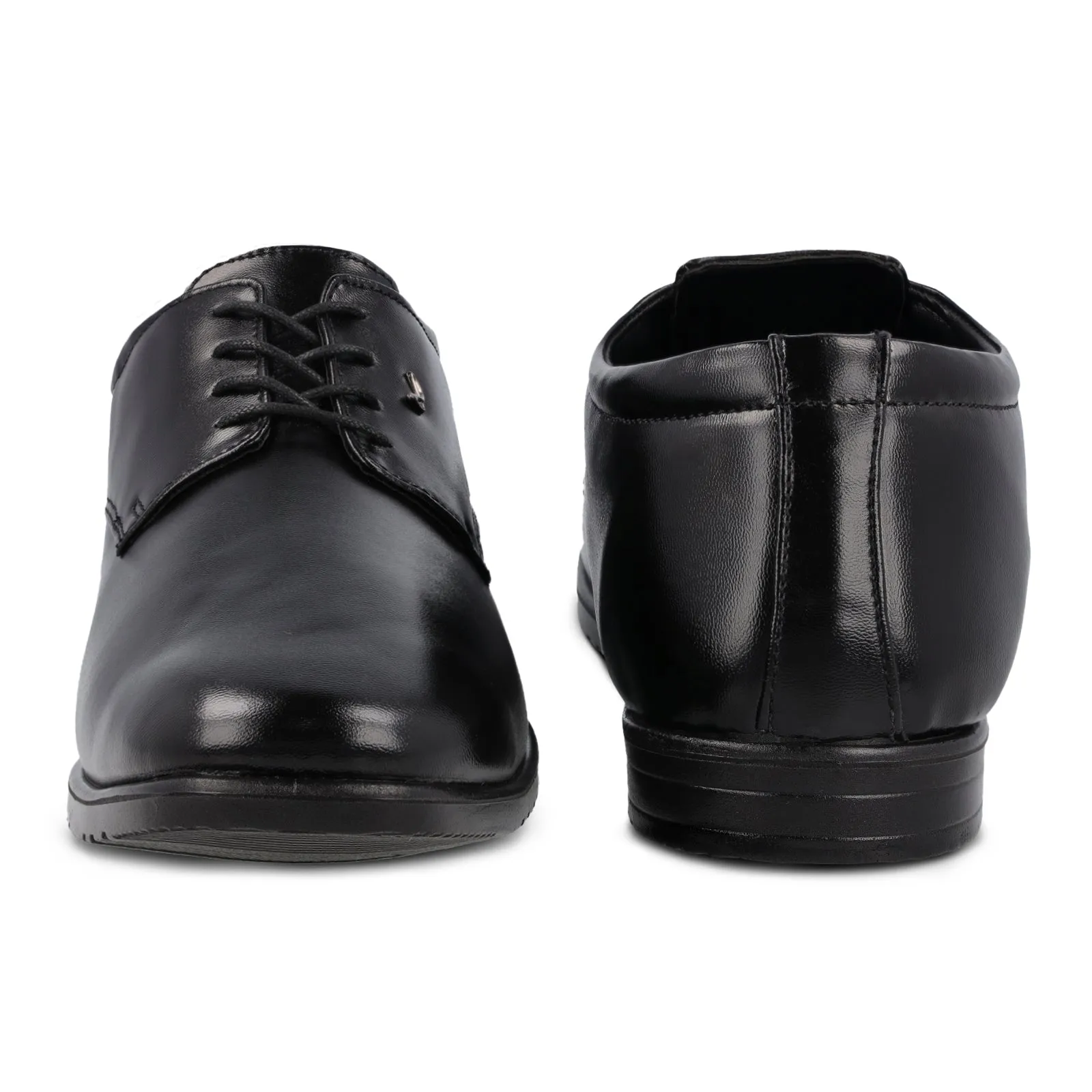 Men's Derby Formal Shoes - WF6011 Black