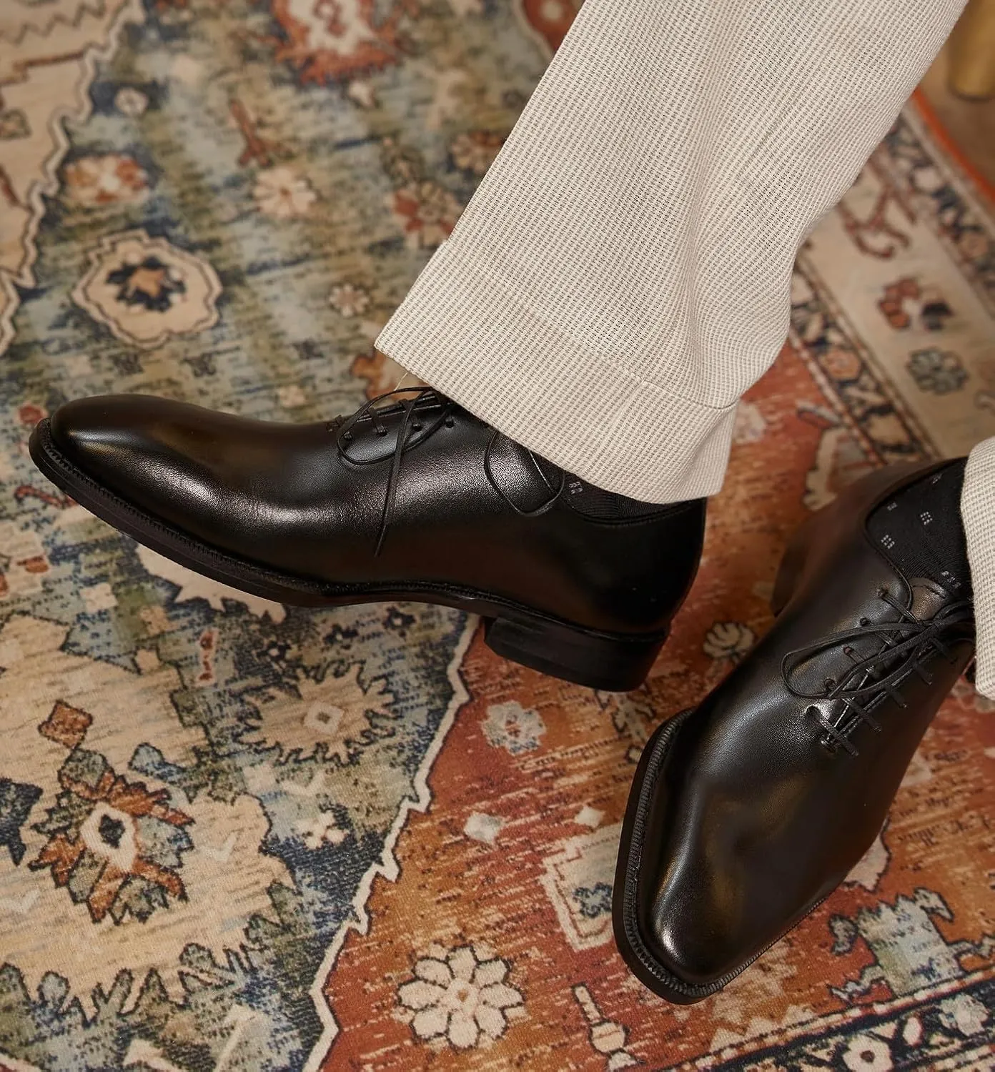 Mens Dress Shoes Formal Oxfords Genunie Leather Modern Whole Cut Oxford Fashion Business Casual Derby Prom Wedding Suit Shoes Tuxedo Shoes for Men