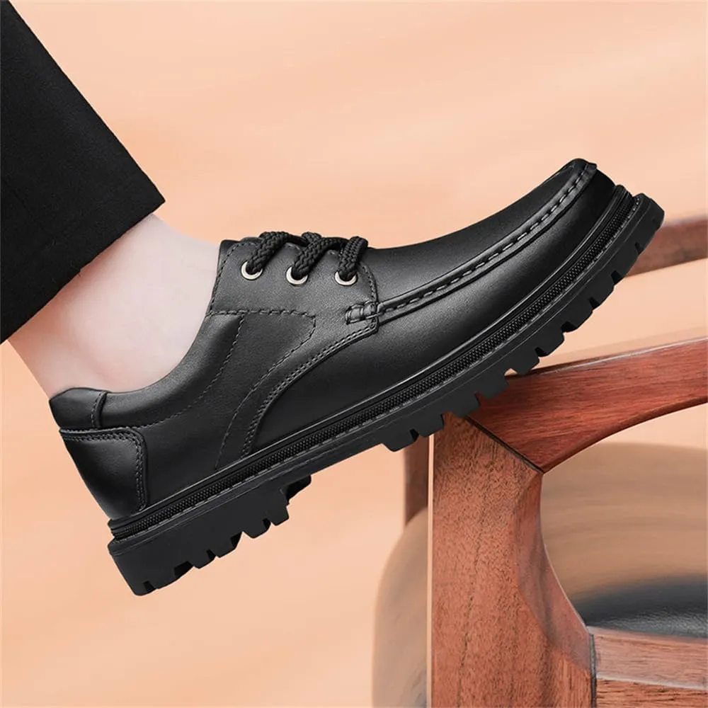 Men's Dress Shoes Oxford Shoes Classic Casual Lace up Formal Business Derby Shoes for Men