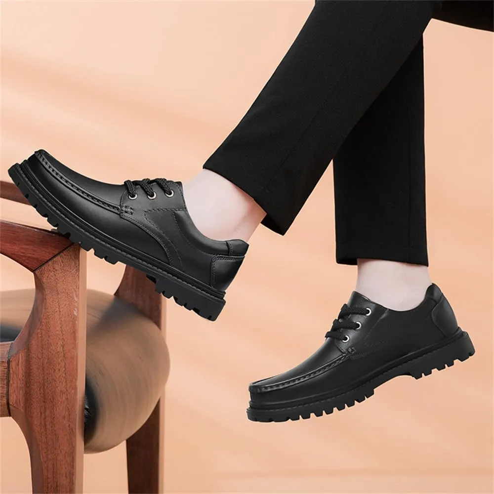 Men's Dress Shoes Oxford Shoes Classic Casual Lace up Formal Business Derby Shoes for Men