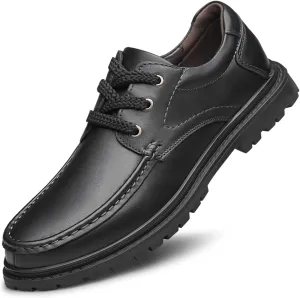 Men's Dress Shoes Oxford Shoes Classic Casual Lace up Formal Business Derby Shoes for Men