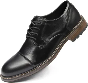 Men's Dress Shoes Oxford Shoes Formal Dress Shoes for Men Business Derby Shoes.