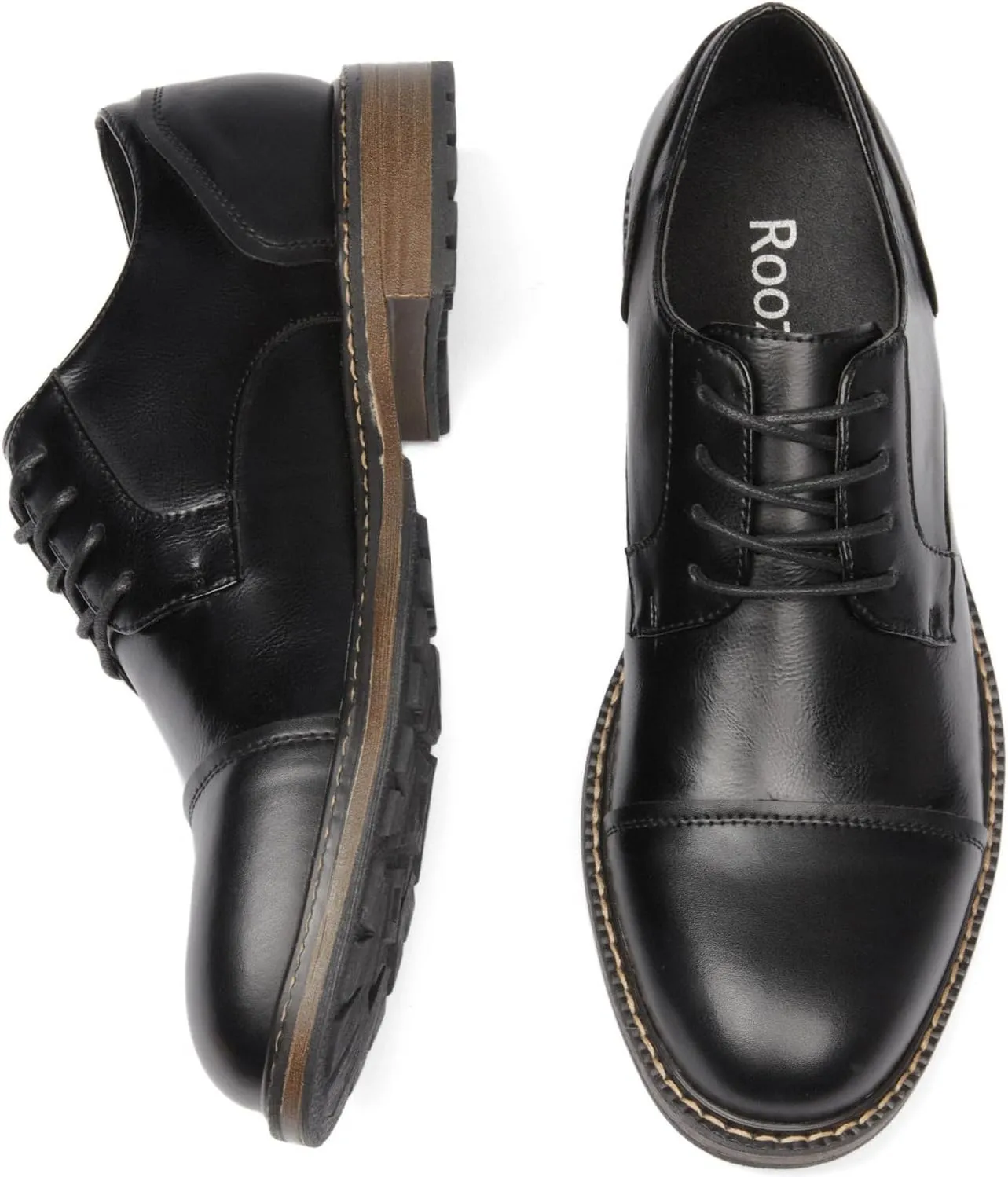 Men's Dress Shoes Oxford Shoes Formal Dress Shoes for Men Business Derby Shoes.