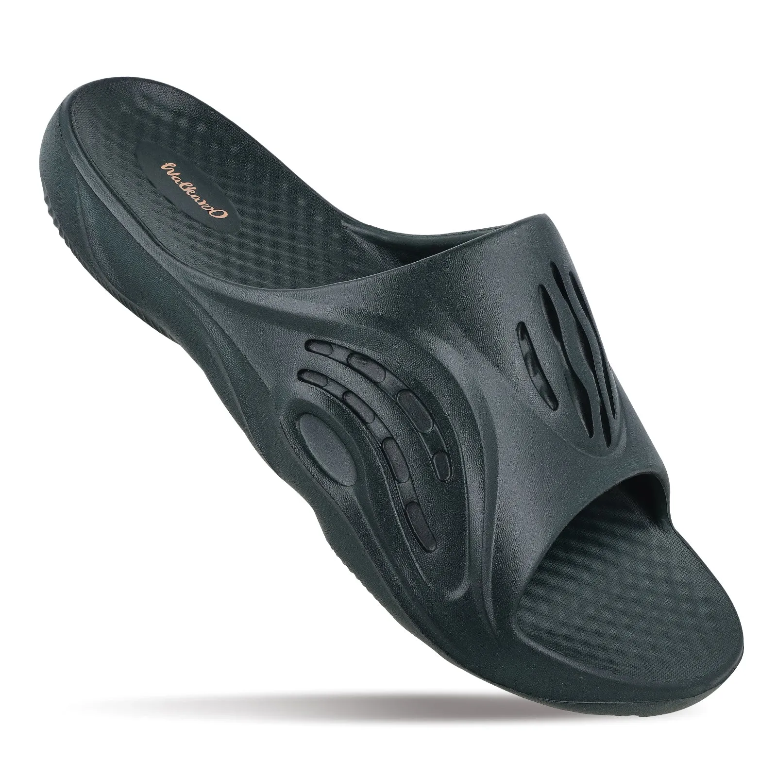 Men's Flip Flop Sliders  - WC4281 Dark Green