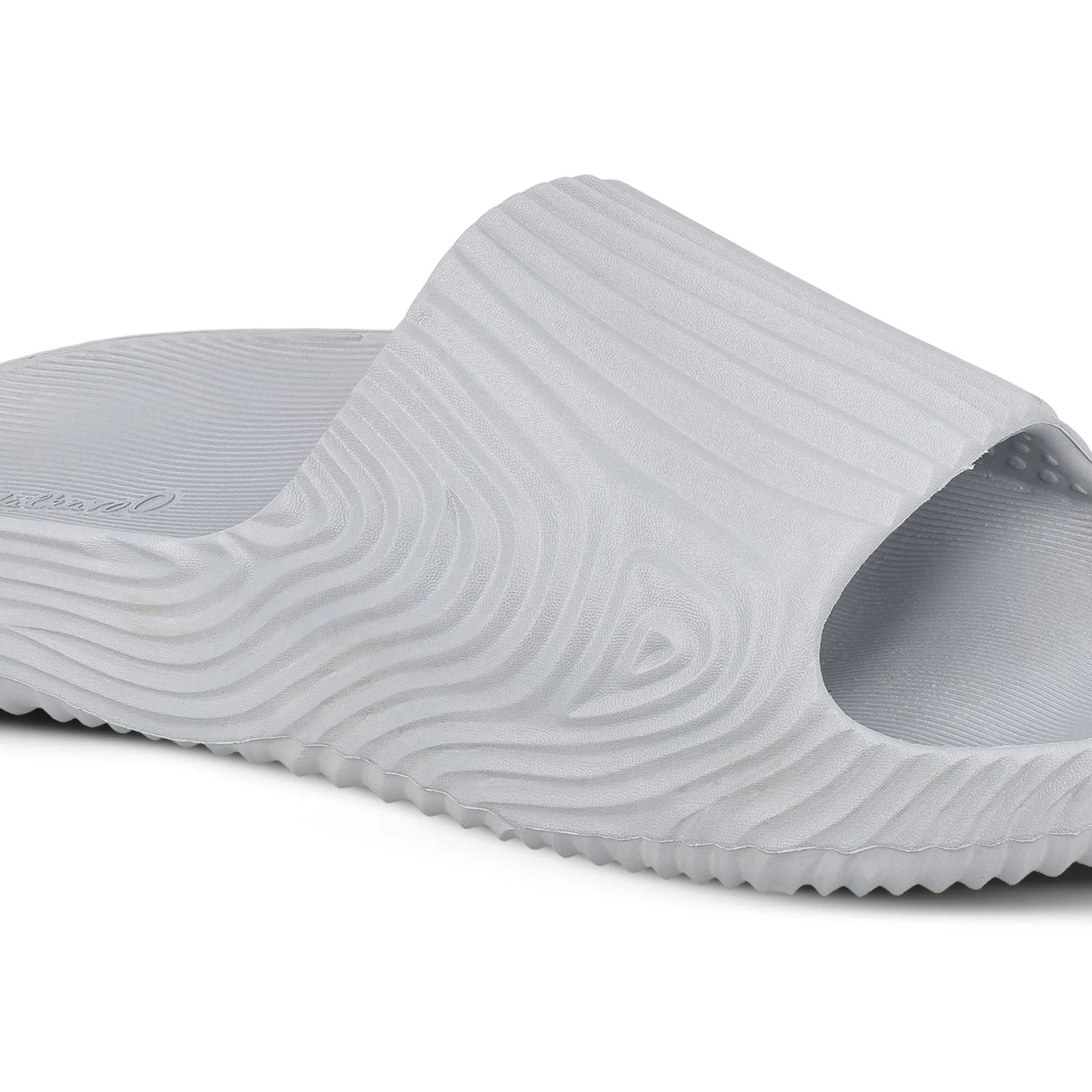 Men's Flip Flop Sliders  - WC8769 Light Grey