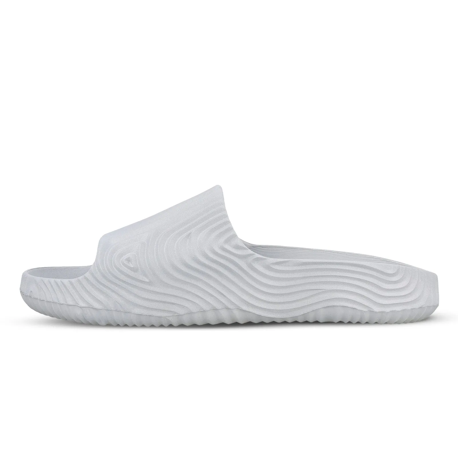 Men's Flip Flop Sliders  - WC8769 Light Grey