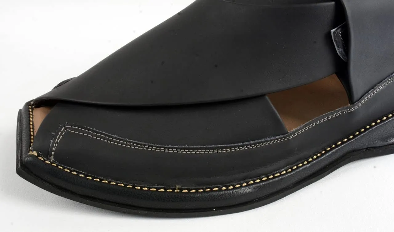 Mens Handmade Norozi Chappal with Double Sole - Real Leather Flip Flop Sandel - Sandalias Para Hombres