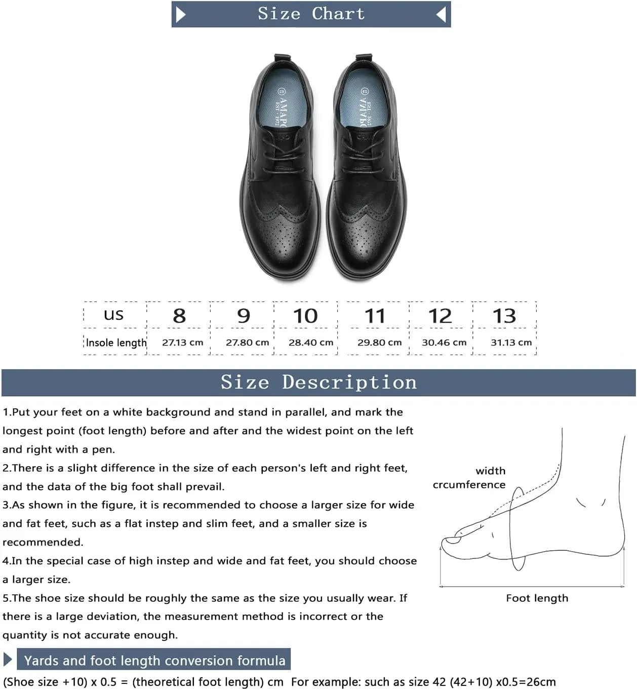 Men's Loafer Dress Shoes Classic Oxfords Shoes for Men Formal Business