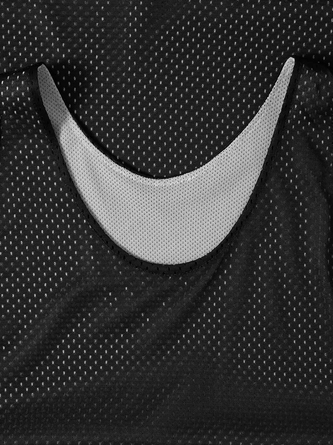 Mens Reversible Basketball Jersey Premium Moisture Wicking Mesh Tank Top