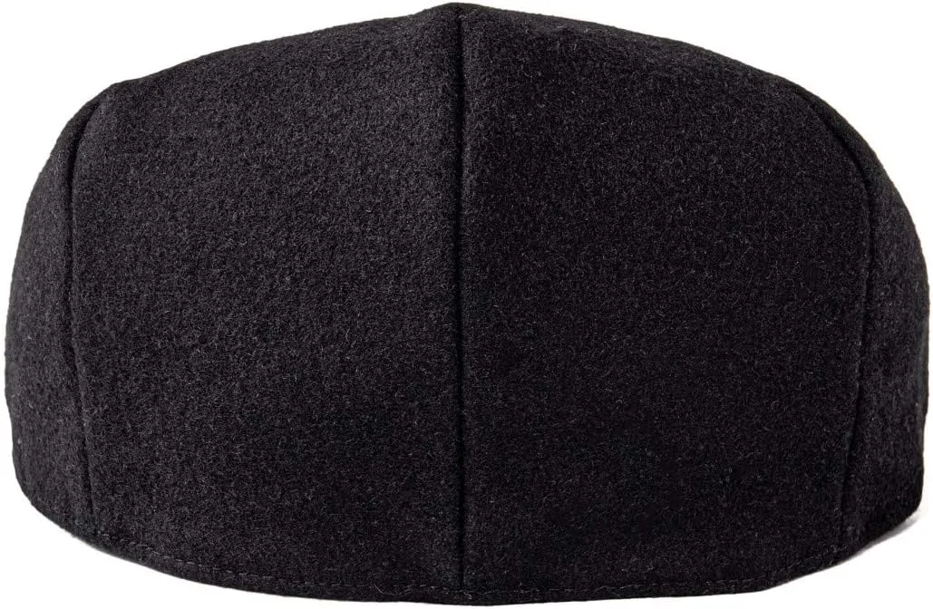 Men's Wool Tweed Newsboy Ivy Cap Gatsby Golf Flat Hat
