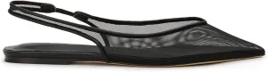 Mesh Flats for Women Pointed Toe Slingback Flats Slip On Casual Work Ballet Flats