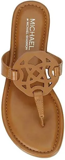 Michael By Michael Shannon Ariana - Women's Designer Thong Flip Flop Flat Sandals