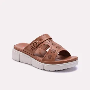 Mustard Soft Chunky Casual Slippers 0413278