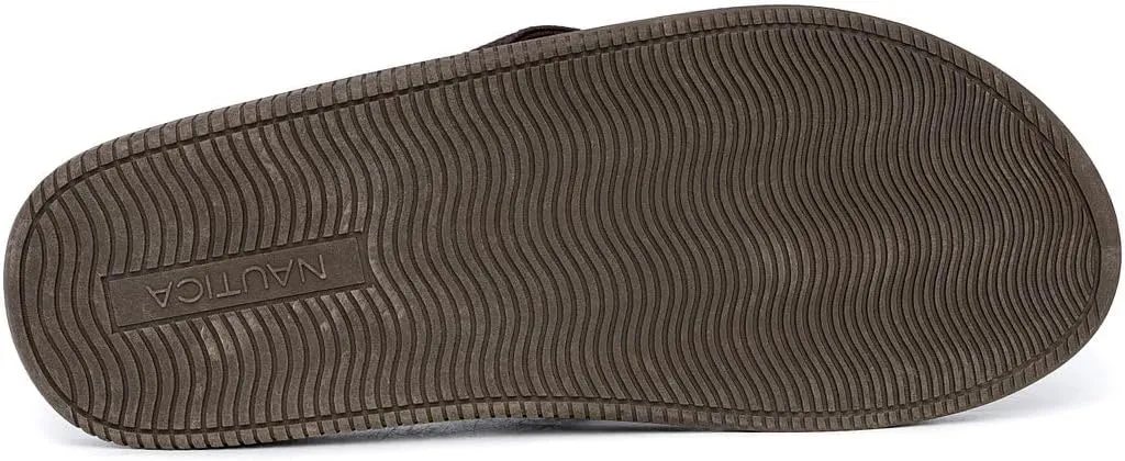 Nautica Men's Flip Flop, Beach Sandal, Boat Slide, Water Slippers