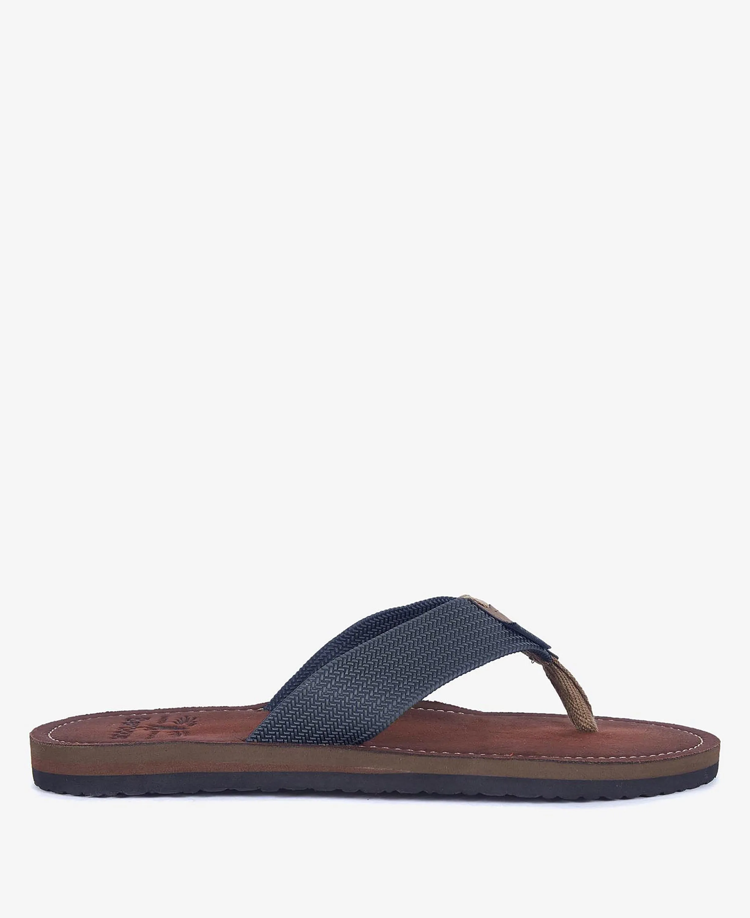 Navy Toeman Flip Flops