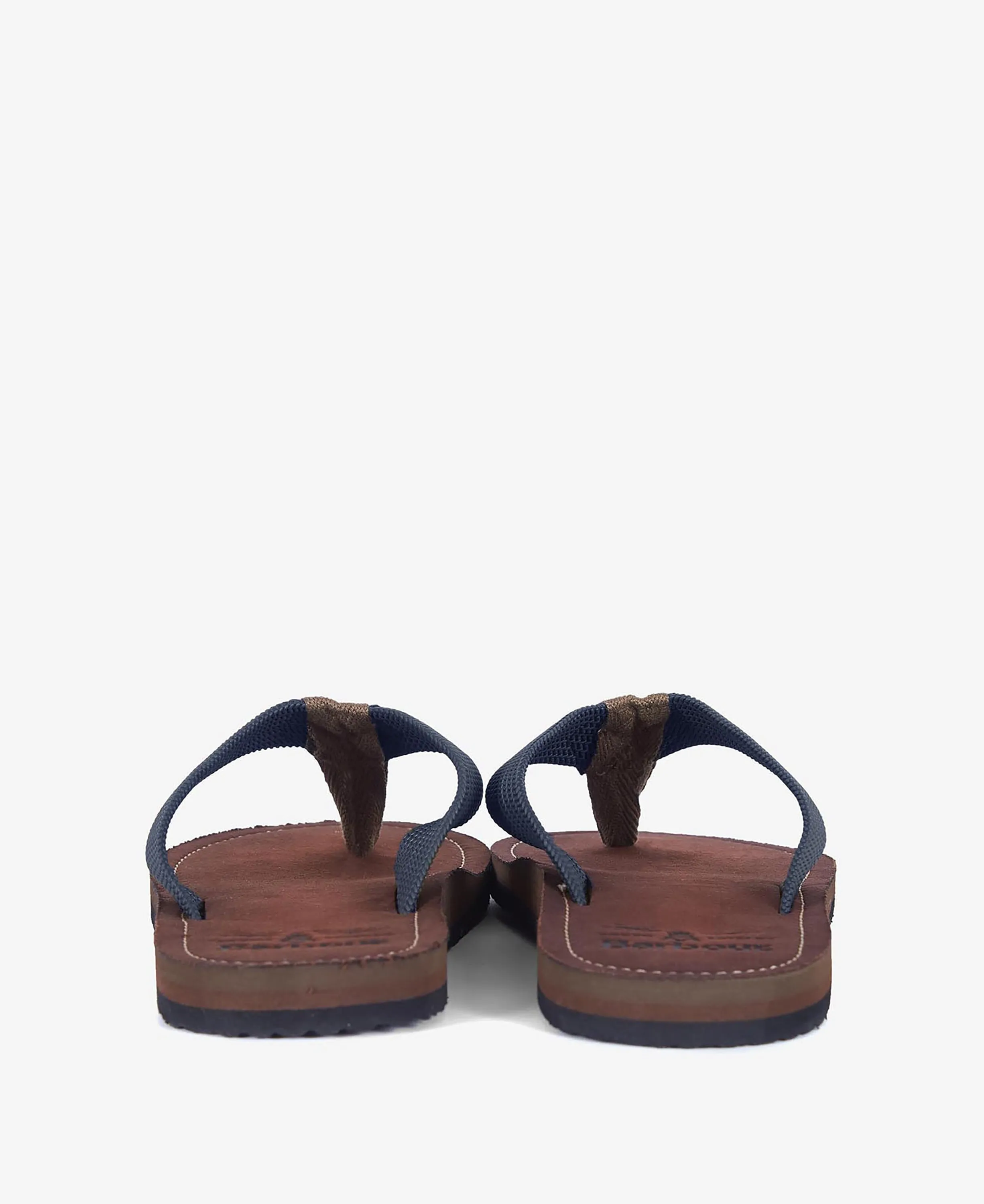 Navy Toeman Flip Flops