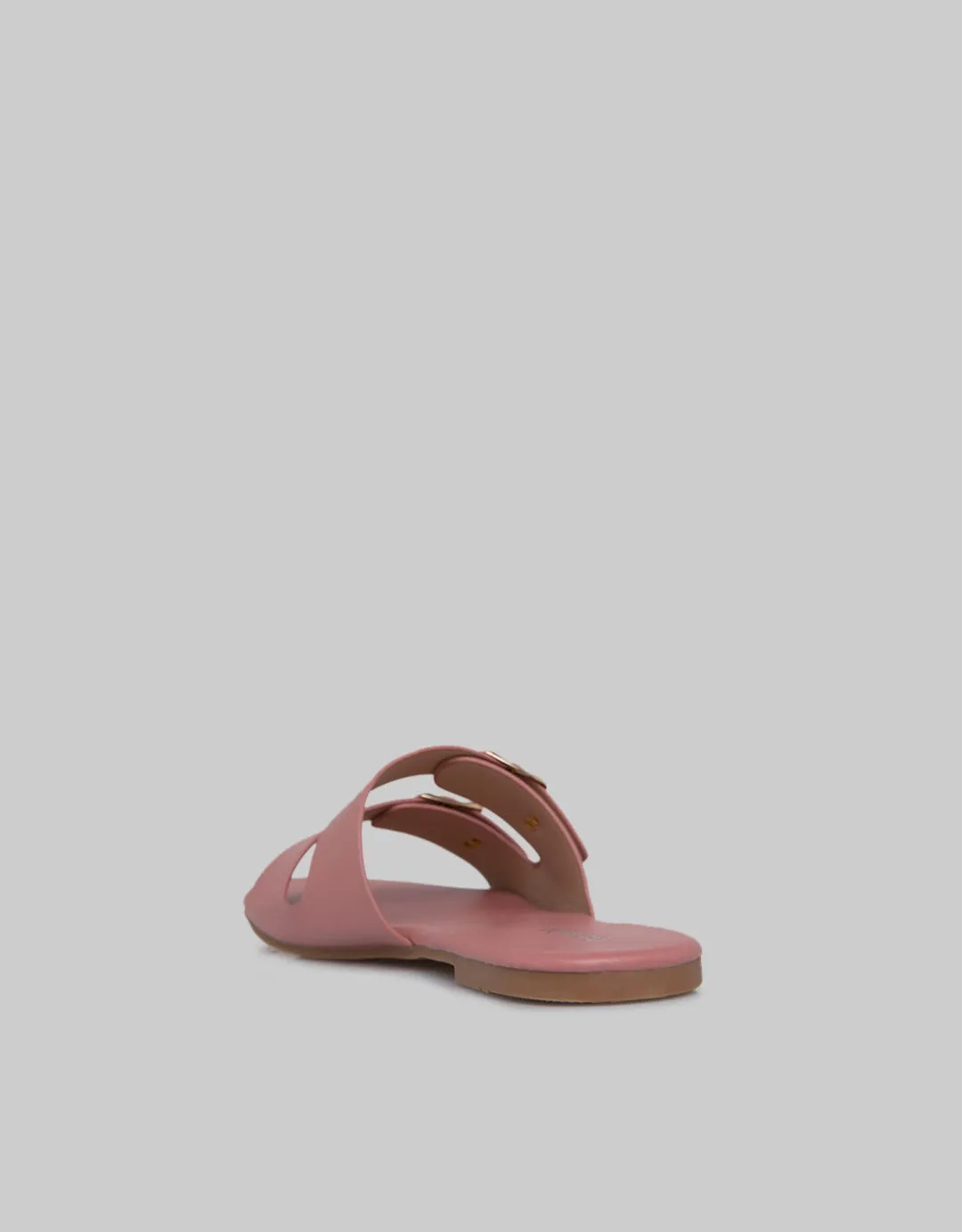 Nevada Slip On Woman Two Buckle Strap