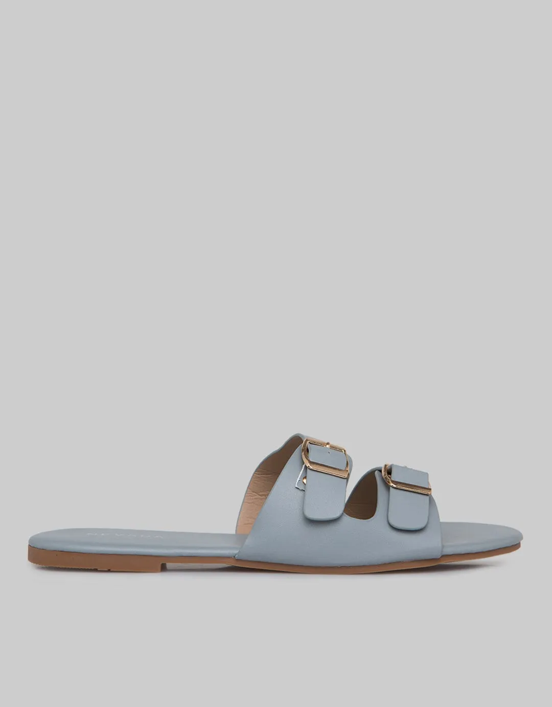 Nevada Slip On Woman Two Buckle Strap