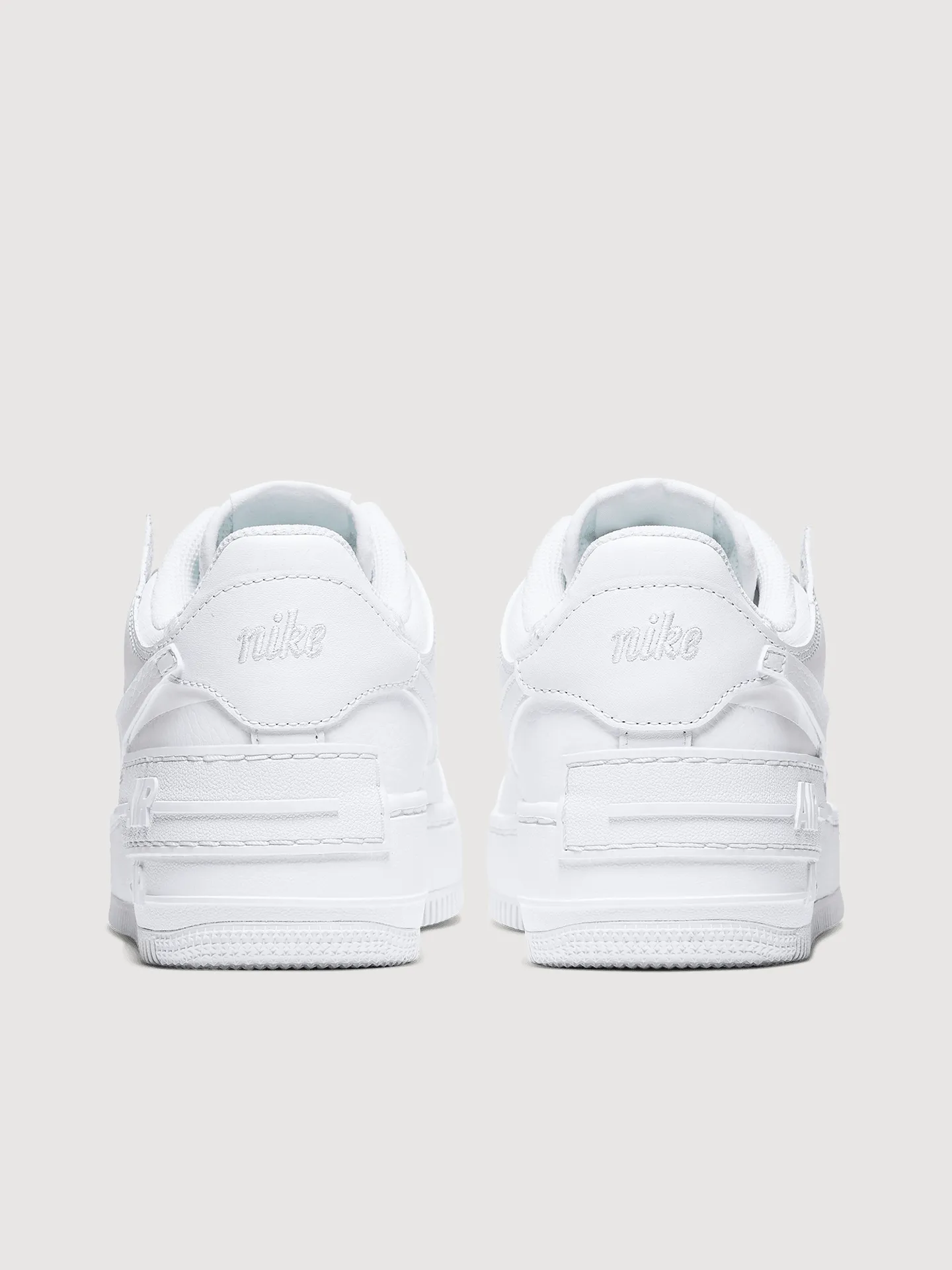 Nike Air Force 1 Shadow - WHITE/WHITE-WHITE