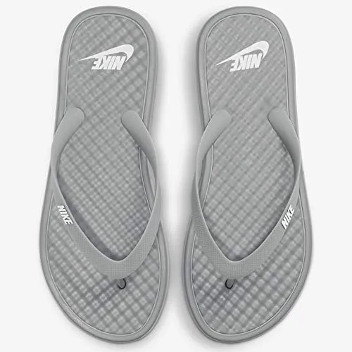 Nike On Deck Mens Flip Flop Sandals Shoe Sandal (Particle Grey/Particle Grey/White, us_footwear_size_system, adult, men, numeric, medium, numeric_15)