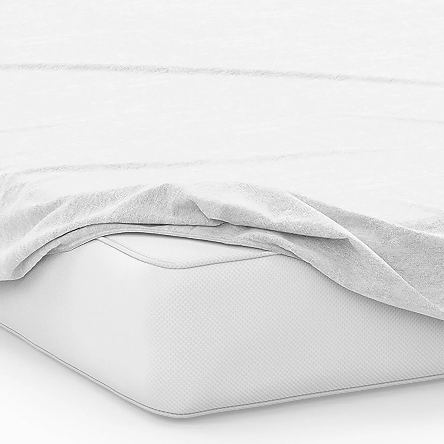 Northwest Ashford Home Essentials Bedding, 4 Piece Full Size Sheet Set, Optical White