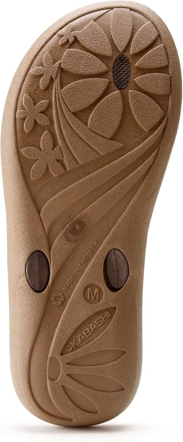 OKABASHI womens Flip Flop