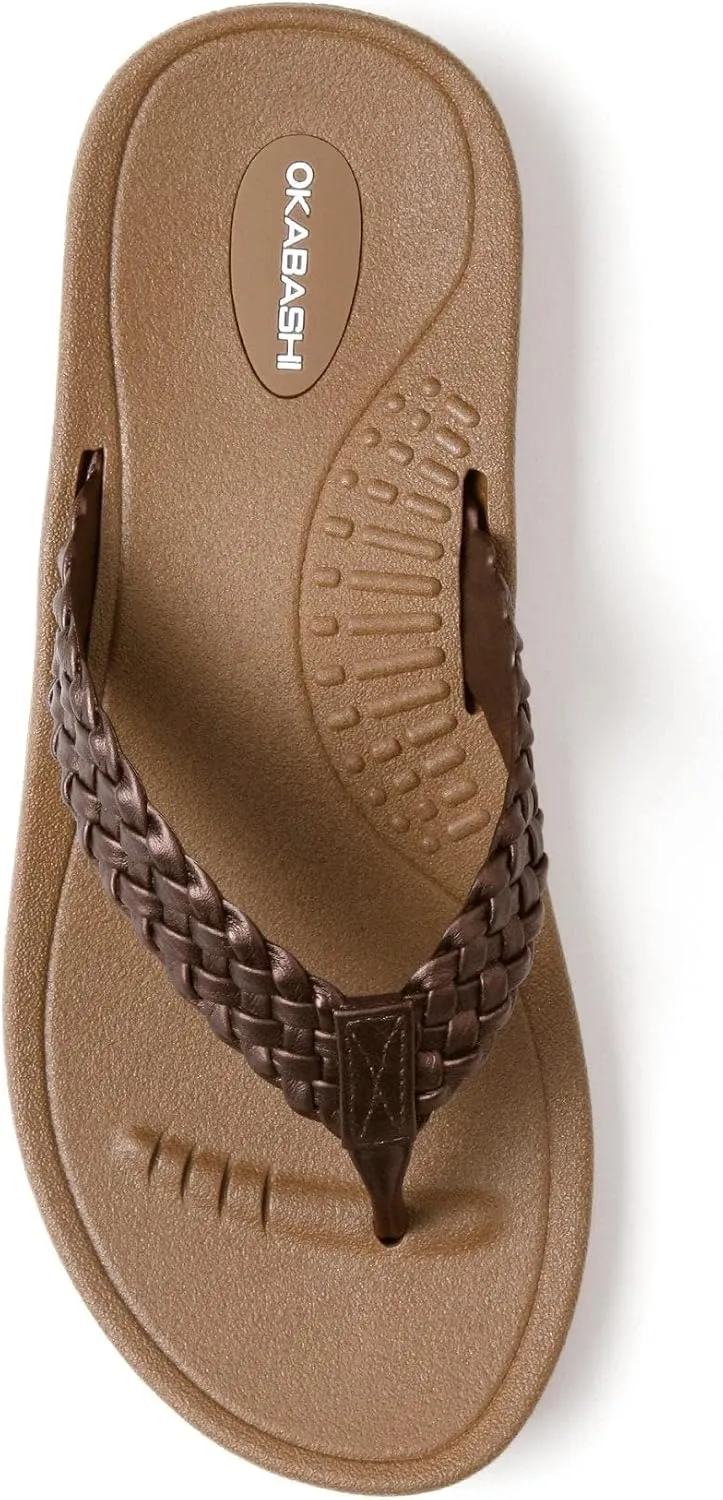 OKABASHI womens Flip Flop