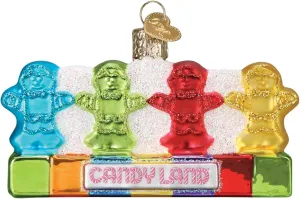 Old World Christmas Candy Land Kids Glass Blown Ornament for Christmas Tree