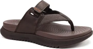 ONCAI Mens Orthopedic Flip Flops Men's Walking Sandals with Arch Support Sport Recovery Sandal for Man size 7-14