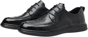 Ophisticated Men's Brogue Oxford Shoes with Perforated Detailing and Leather Sole for a Timeless Look