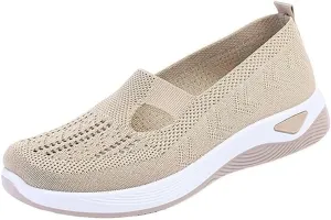 Orthopedic Shoes for Women,Women Wide Width Breathable Walking Comfortable Slip on Sneakers Orthowalk Nurse Shoes Non Slip Food Service Lightweight Sneaker